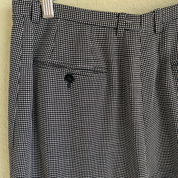 Emporio Armani Vintage Houndstooth Slacks - Picture 5 of 8